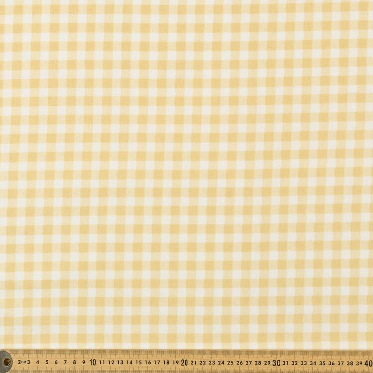 DORIS | Yellow Gingham