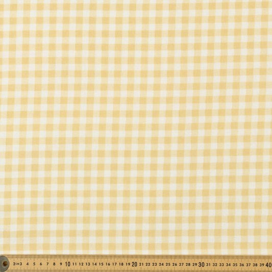 DORIS | Yellow Gingham