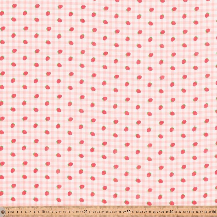 ELSIE | Strawberry Gingham