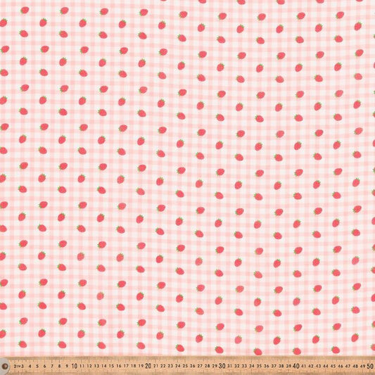 ELSIE | Strawberry Gingham