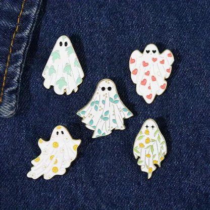 Lil Ghosties Enamel Pin Set