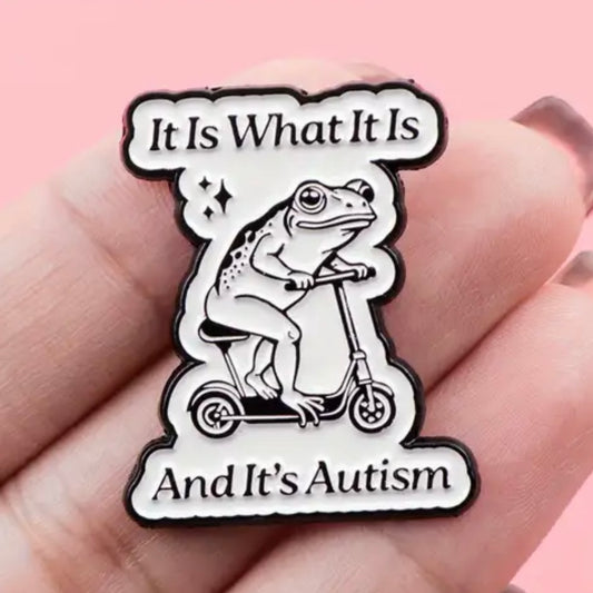 It's Autism Enamel Pin