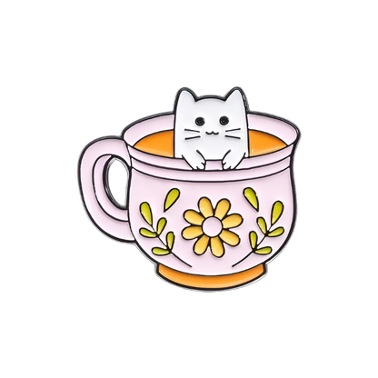 Teacup Critter Club Enamel Pins