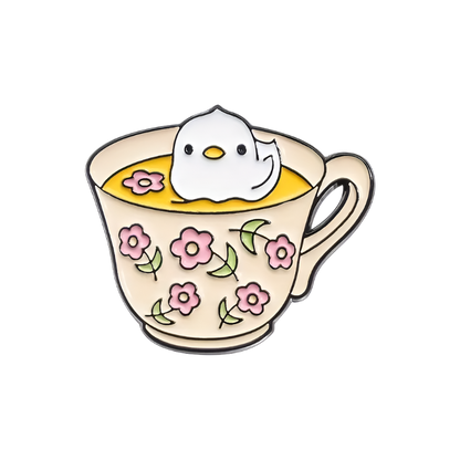Teacup Critter Club Enamel Pins
