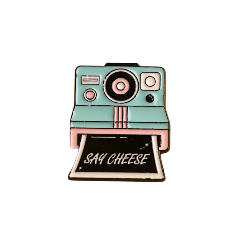 Vintage Camera Enamel Pin