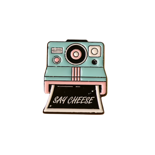Vintage Camera Enamel Pin