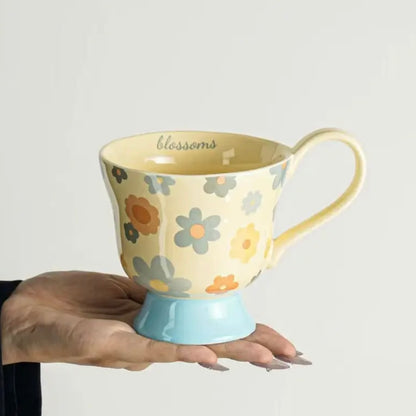 Blossoms Florals Ceramic Mugs