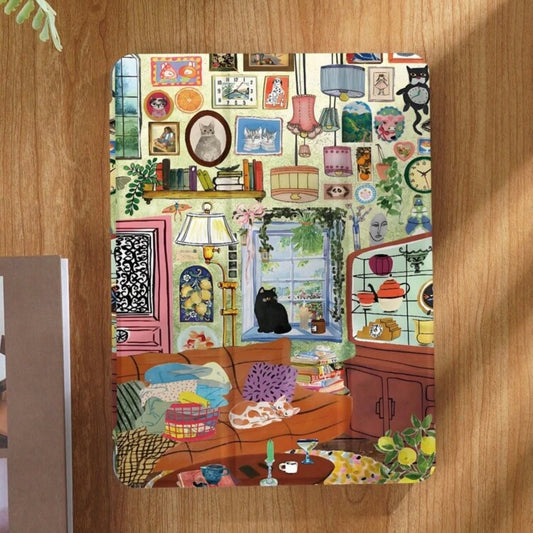 Cosy Cats Kindle Flip Case