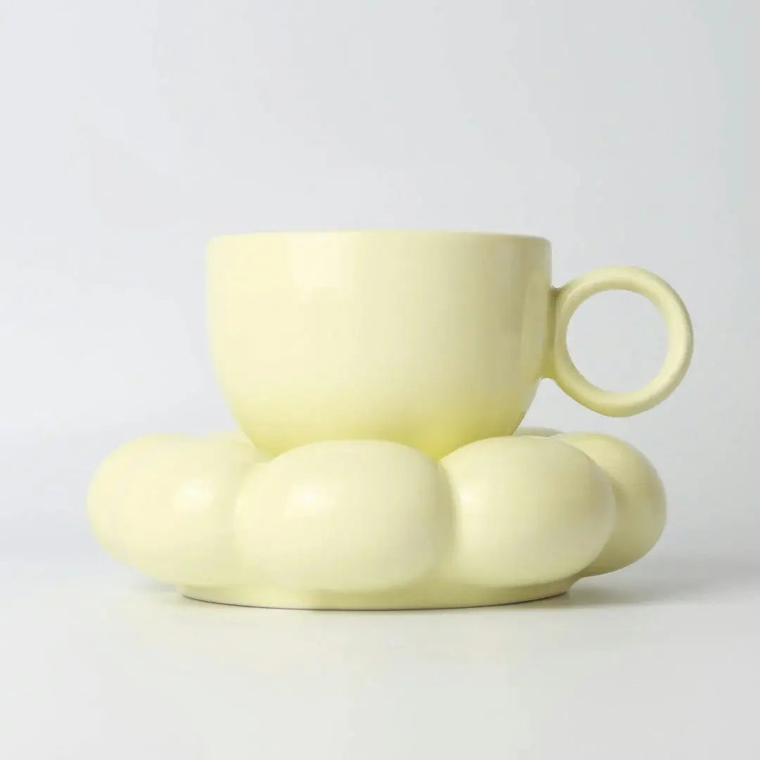 Bubble Mug & Saucer Set