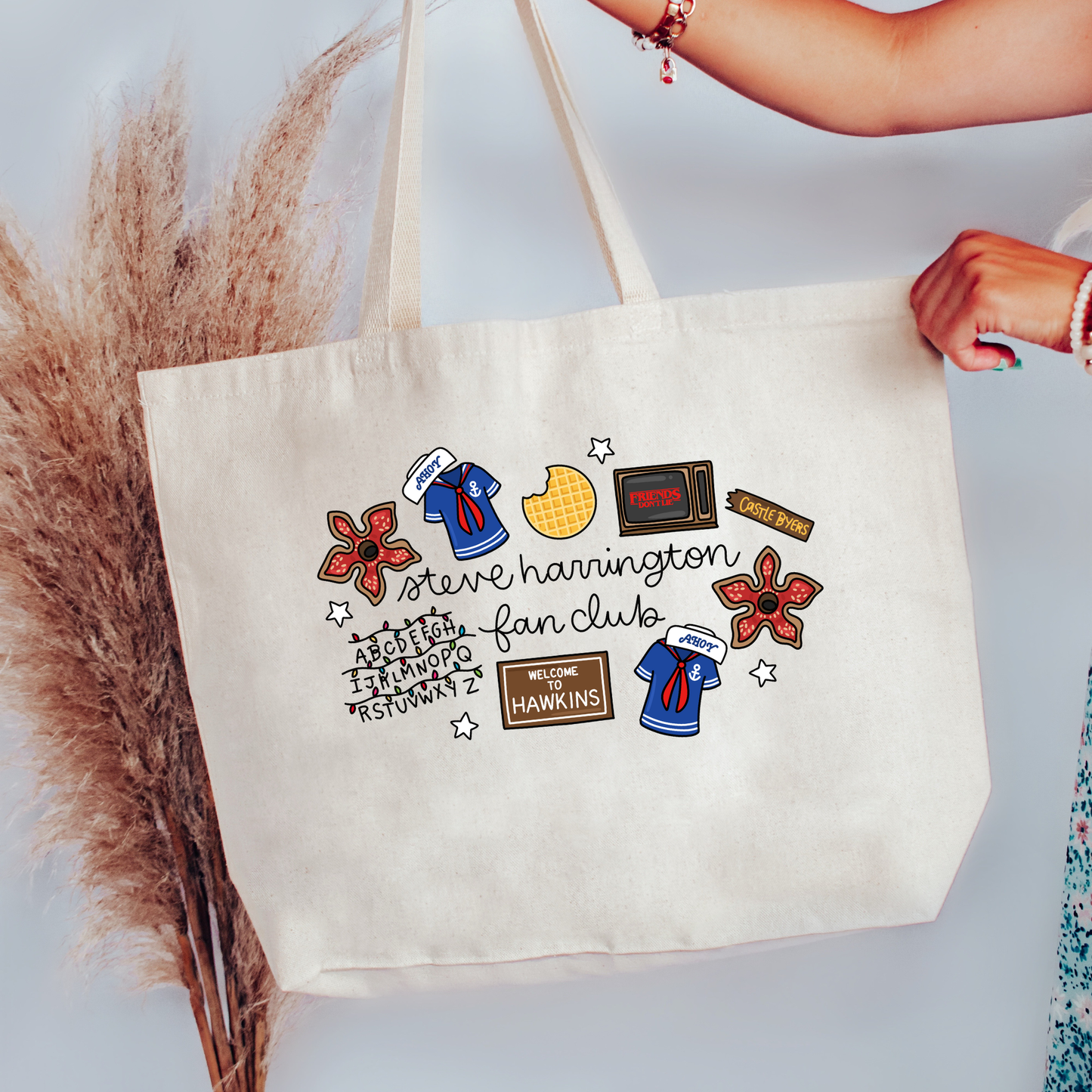 ST Steve Fan Club Canvas Tote Bag