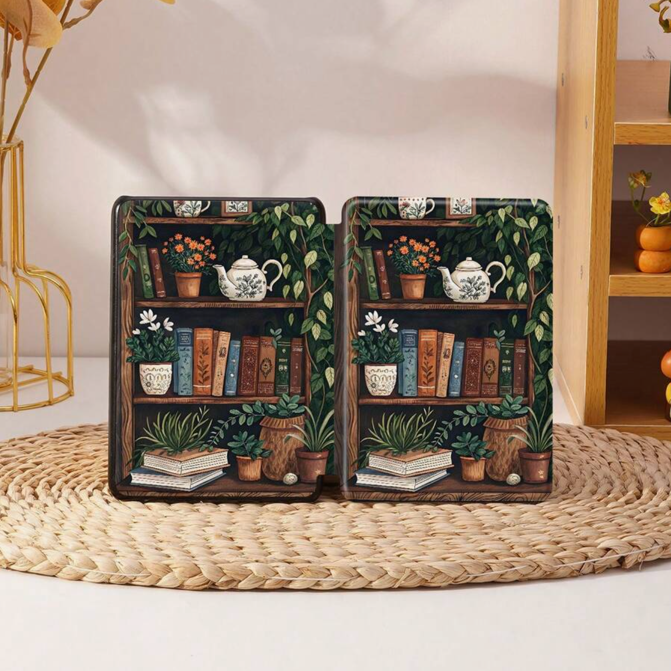 The Library Kindle Flip Case