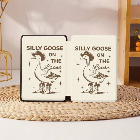 Silly Goose Kindle Flip Case