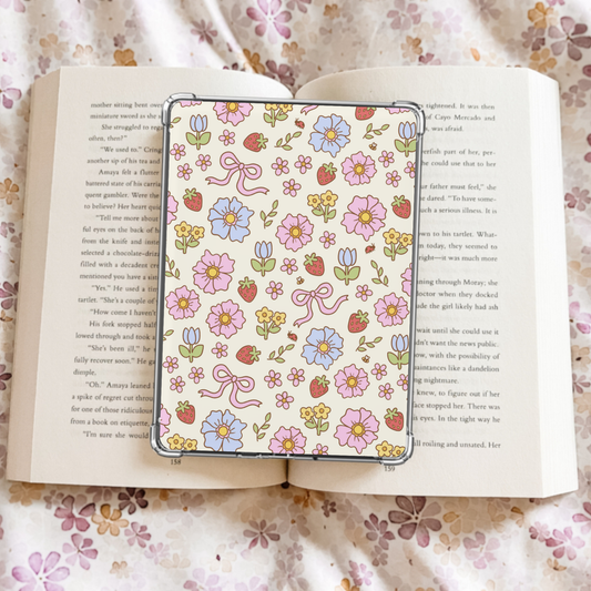 Cottage Blooms Kindle Insert