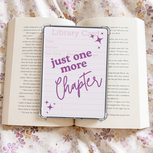 One More Chapter Kindle Insert