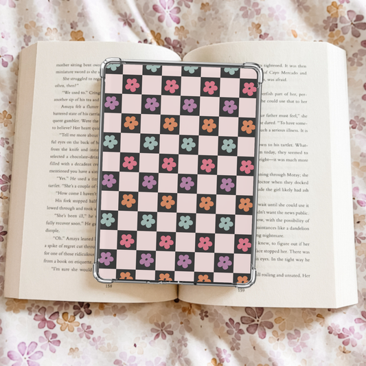 Retro Check Kindle Insert