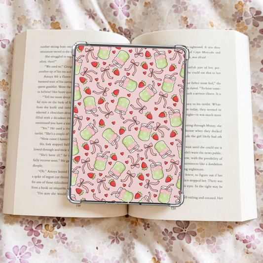 Strawberry Matcha Girlie Kindle Insert