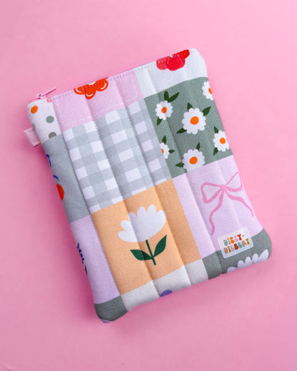 Nellie Quilted Kindle Pouch