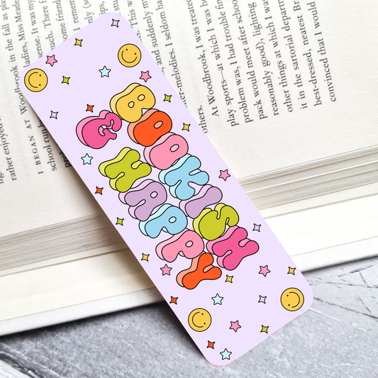 Bookish & Happy Laminated Bookmark