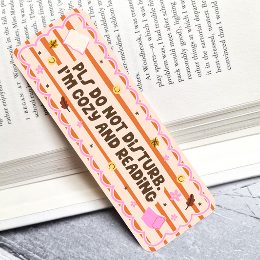 Do Not Disturb Laminated Bookmark