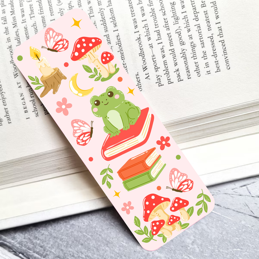 Forest Froggy Laminated Bookmark