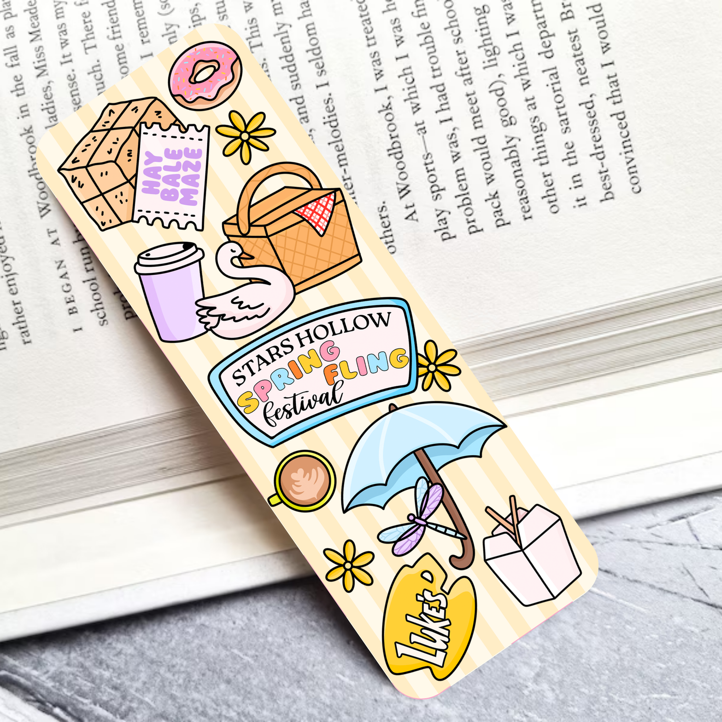 GG Spring Fling Laminated Bookmark