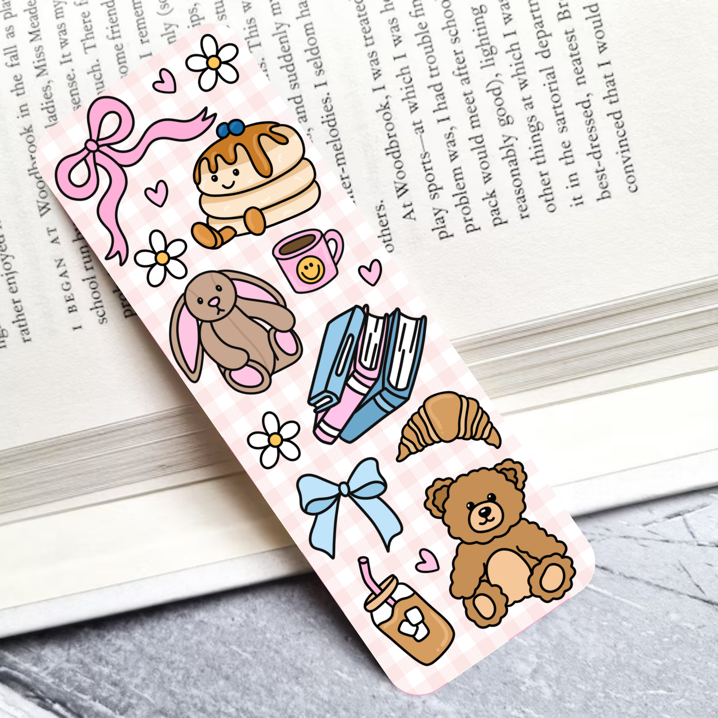 Girlie Things Laminated Bookmark