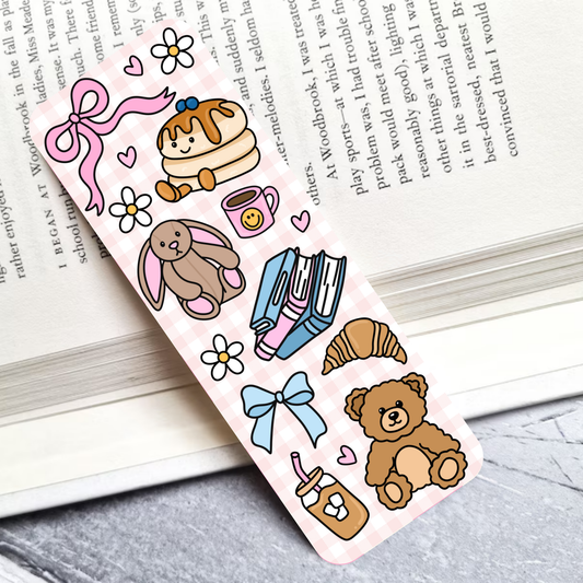 Girlie Things Laminated Bookmark