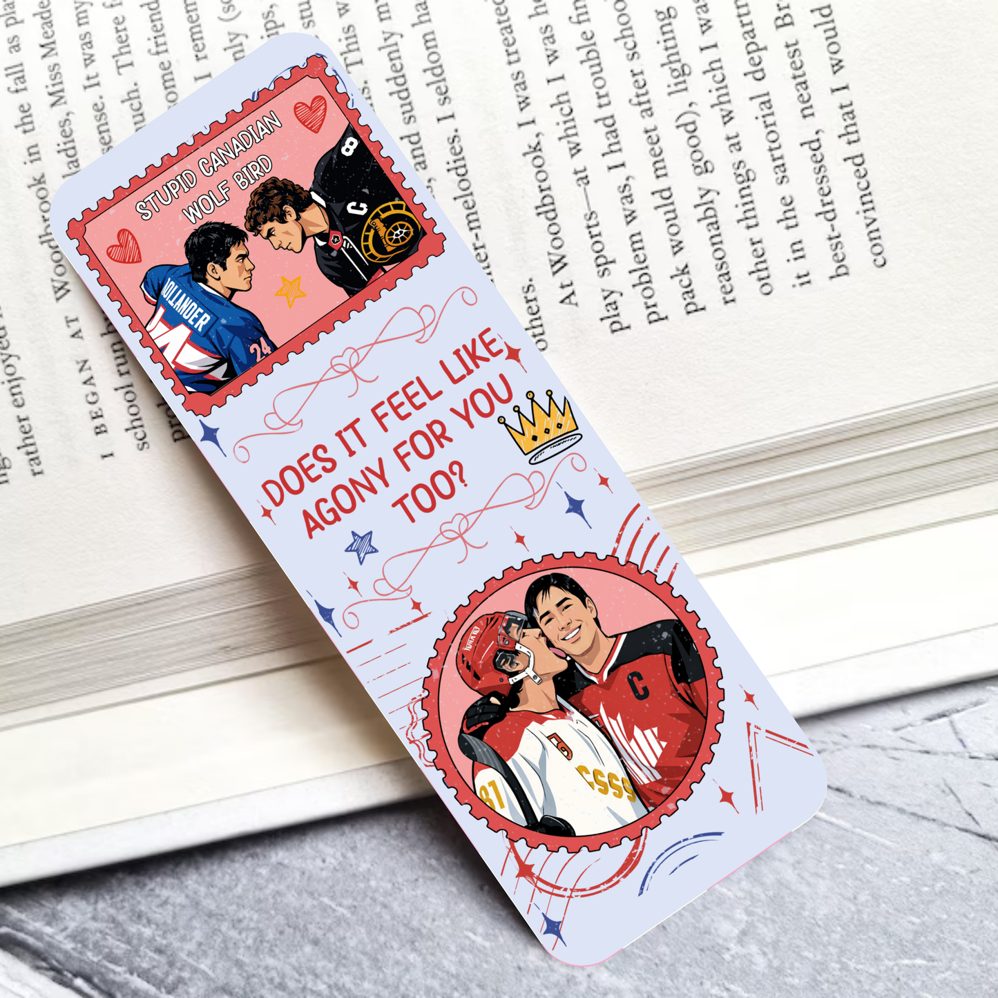 HR Hollanov Laminated Bookmark
