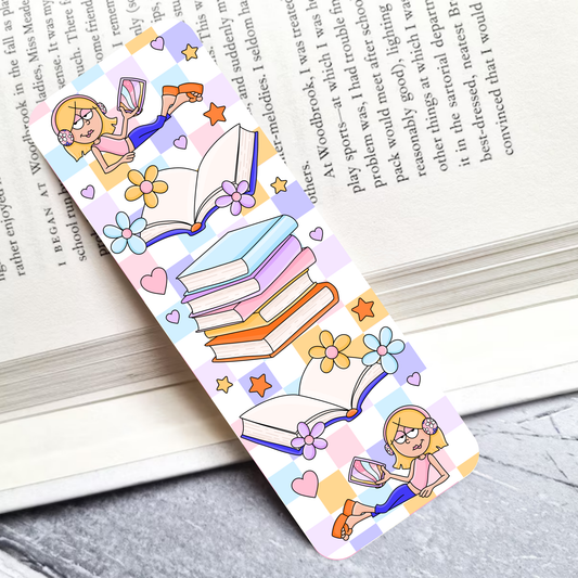 Lizzie Laminated Bookmark