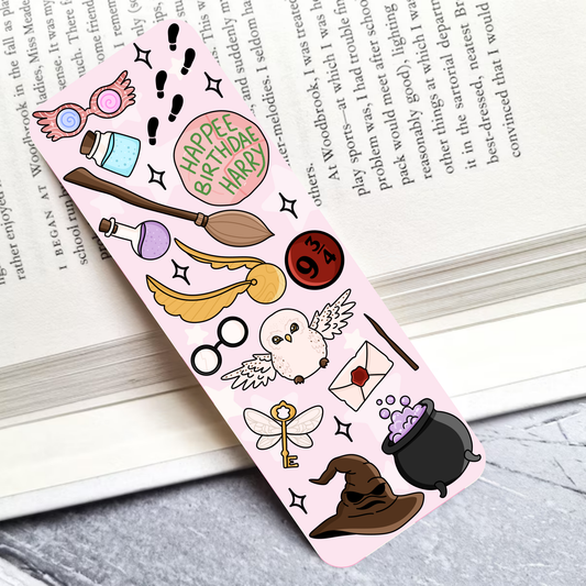 HP Mischief & Magic Laminated Bookmark