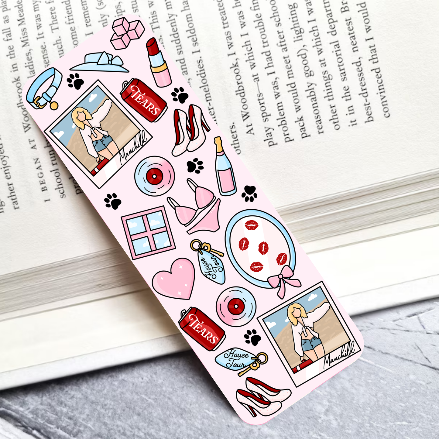 SC Polaroid Laminated Bookmark