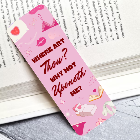 SC Where Art Thou Laminated Bookmark