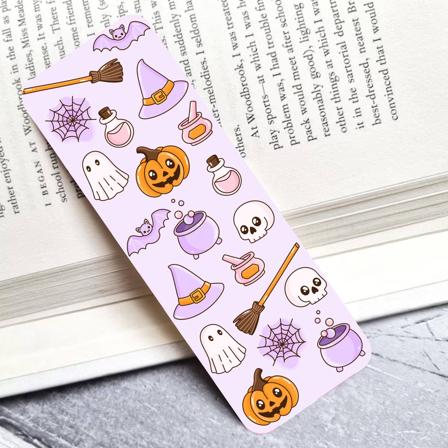 Spookfest Laminated Bookmark