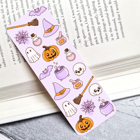 Spookfest Laminated Bookmark