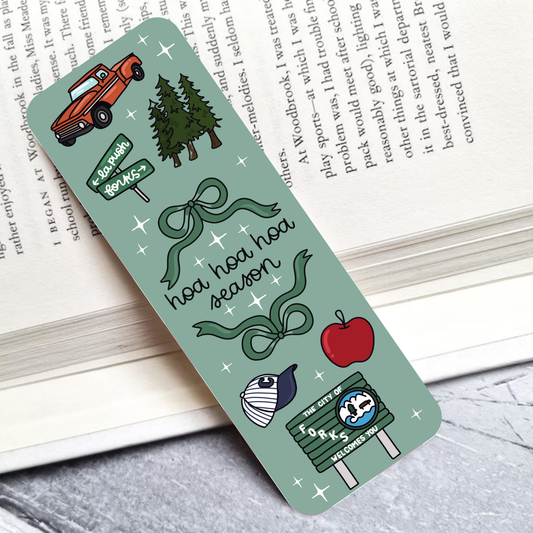 TW Hoa Hoa Hoa Season Laminated Bookmark