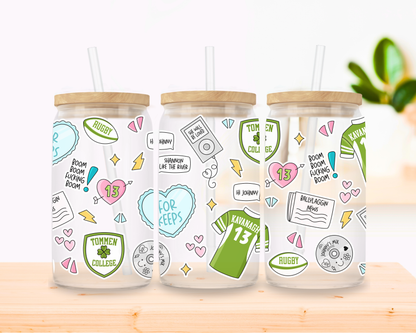 BOT For Keeps Glass Cup
