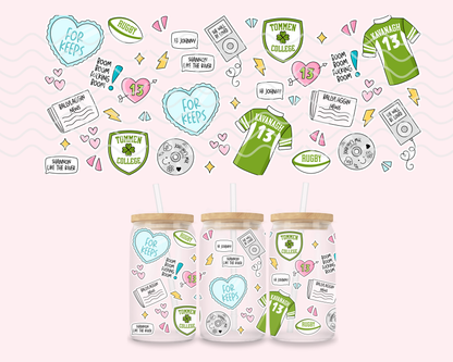 BOT For Keeps Glass Cup