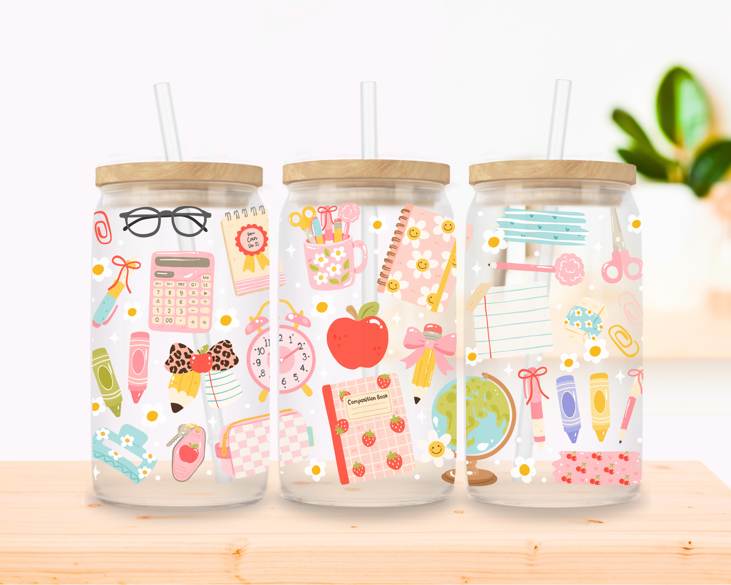 Classroom Essentials Glass Cup