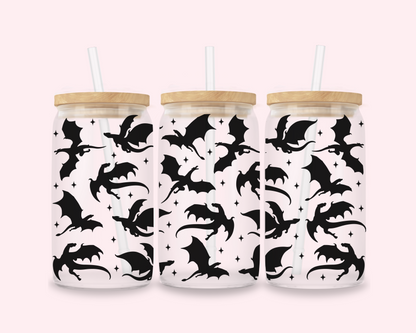In My Dragon Era – Fantasy Glass Cup