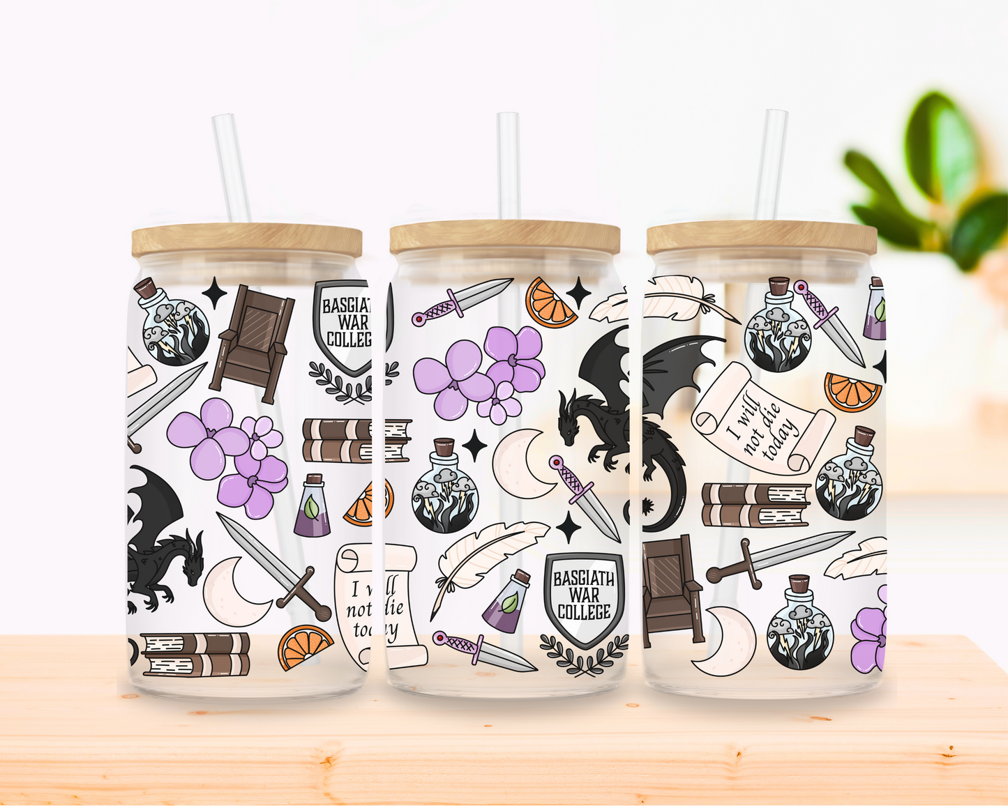 Wingmarked – War College Glass Cup