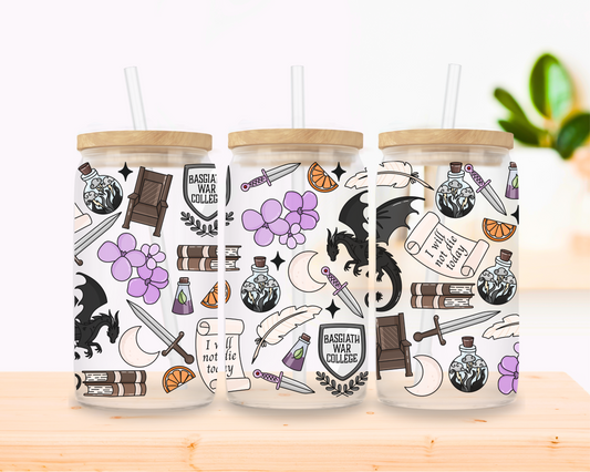 Wingmarked – War College Glass Cup