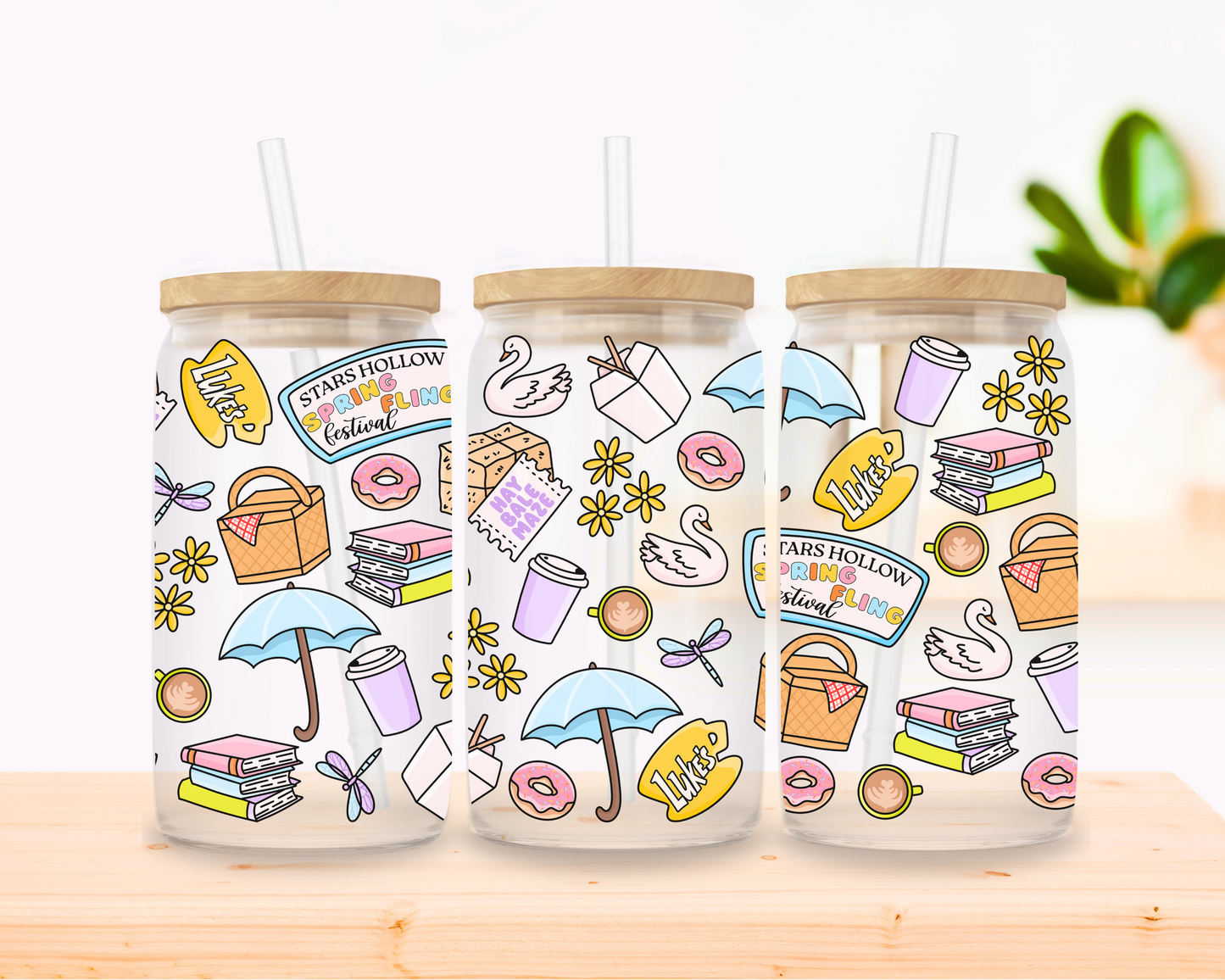 GG Spring Fling Glass Cup