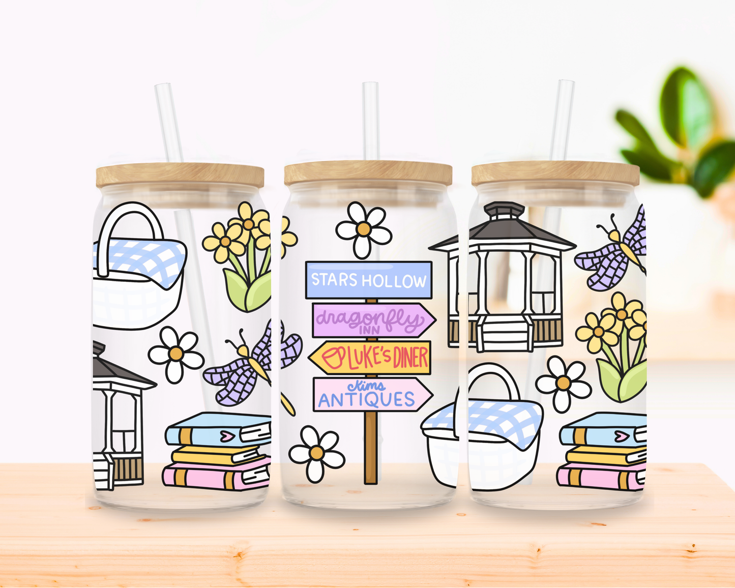 GG Stars Hollow Glass Cup