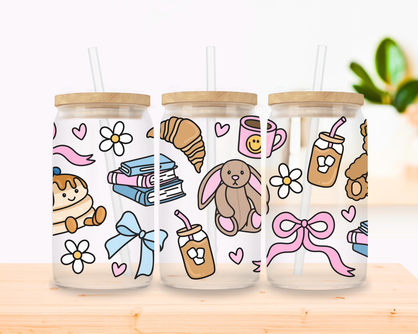 Girlie Things Glass Cup