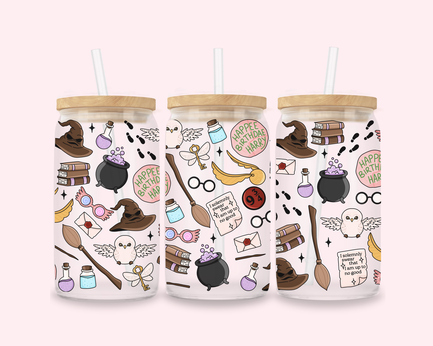 HP Mischief & Magic Glass Cup