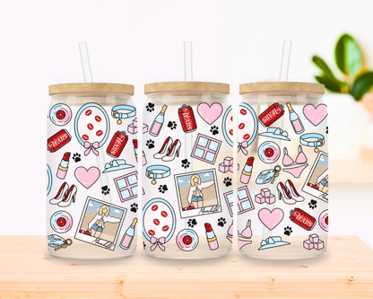 SC Polaroid Glass Cup