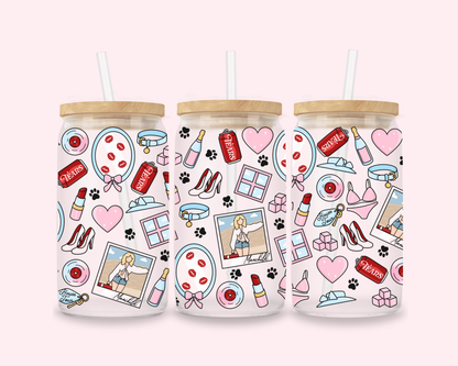 SC Polaroid Glass Cup