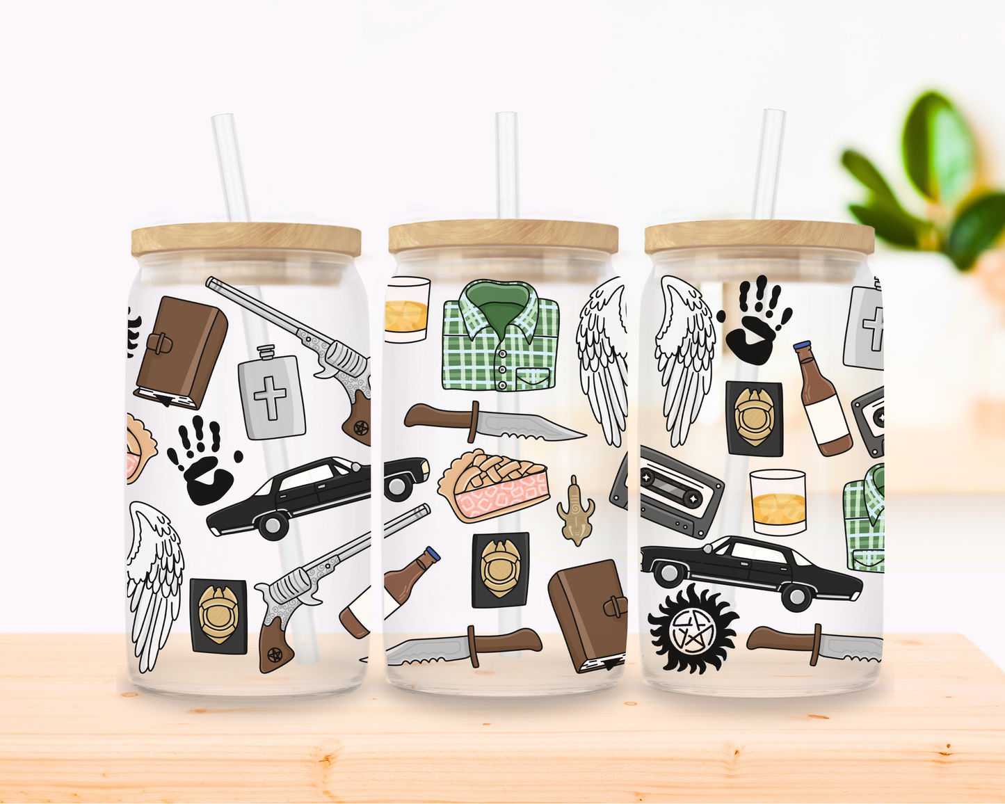 SPN Family Business Glass Cup