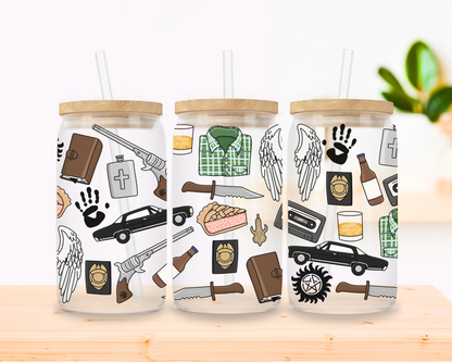 SPN Family Business Glass Cup