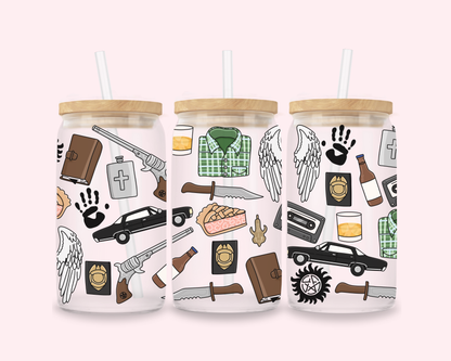 SPN Family Business Glass Cup